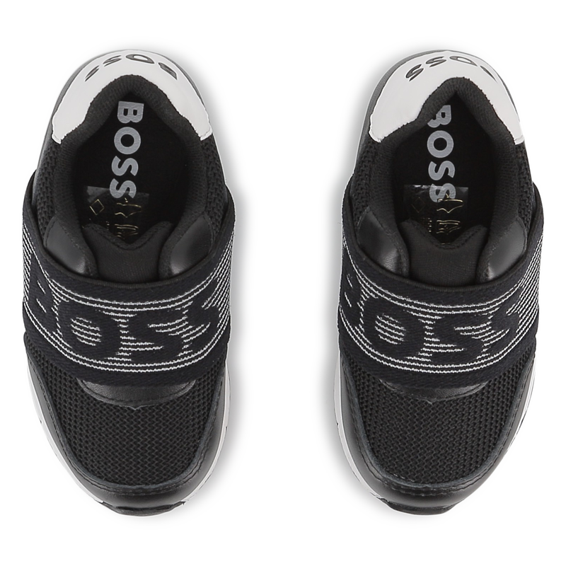 BASKETS EN CUIR DE VACHETTE BOSS 
                        GARCON