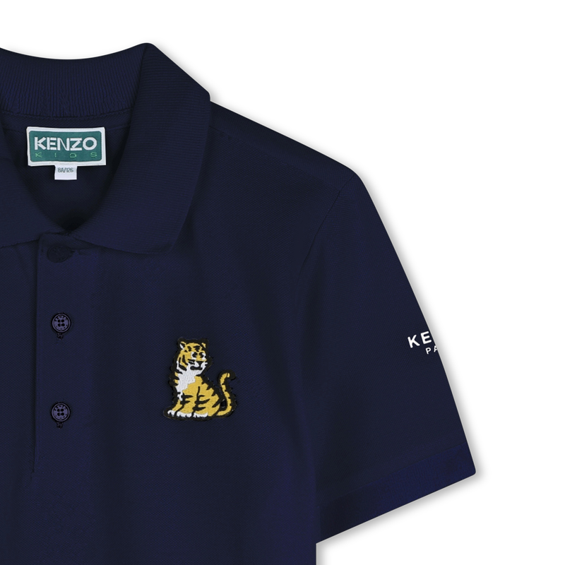 Polo manches courtes coton KENZO KIDS 
                    UNISEXE