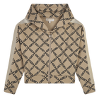 Cardigan &agrave; capuche zipp&eacute; MICHAEL KORS 
                    FILLE