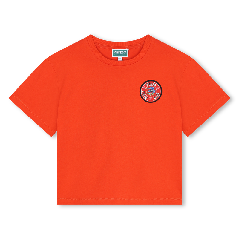 T-shirt manches courtes coton KENZO KIDS 
                    FILLE