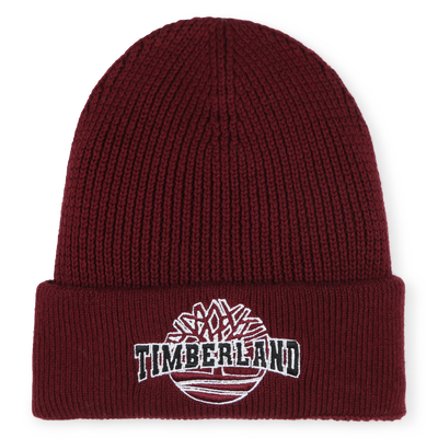 Bonnet brod&eacute; en tricot TIMBERLAND GARCON