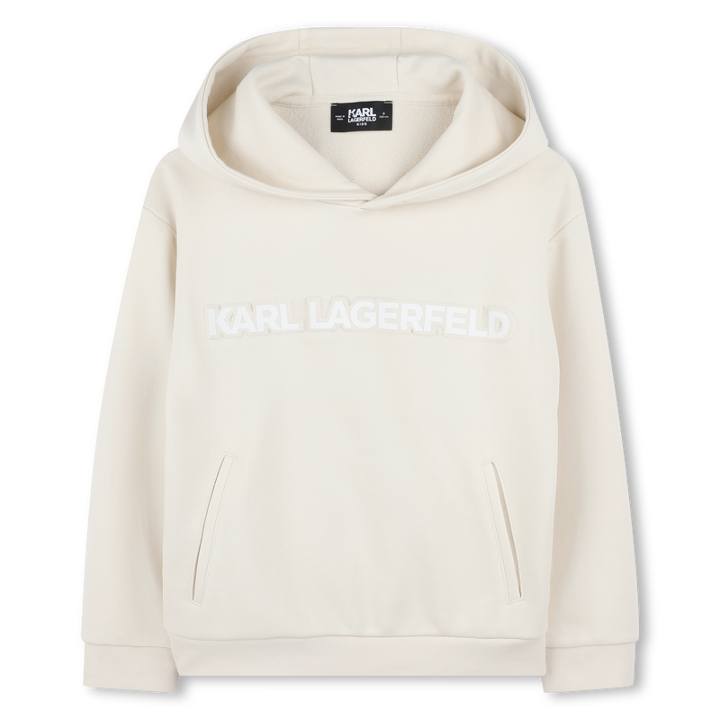 Sweat-shirt &agrave; capuche KARL LAGERFELD KIDS 
                        GARCON