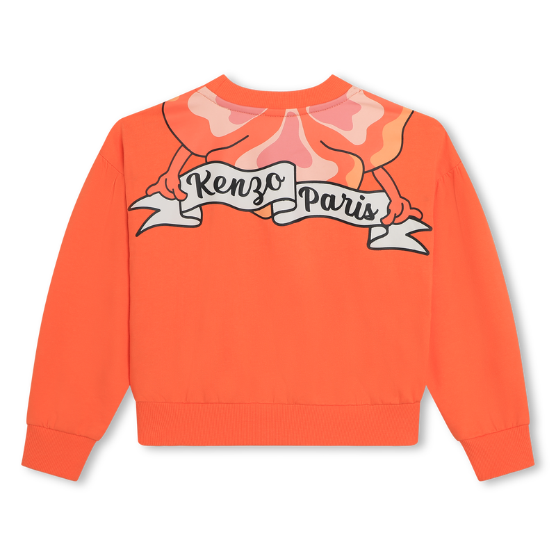 Sweat-shirt en molleton léger KENZO KIDS 
                    FILLE