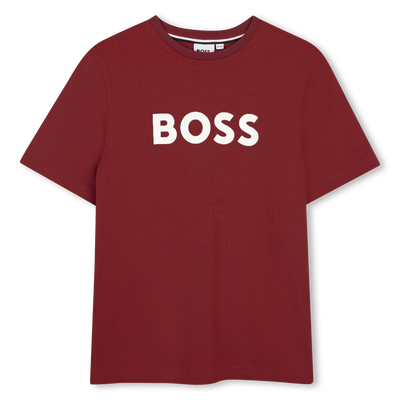 TEE-SHIRT MANCHES COURTES BOSS GARCON