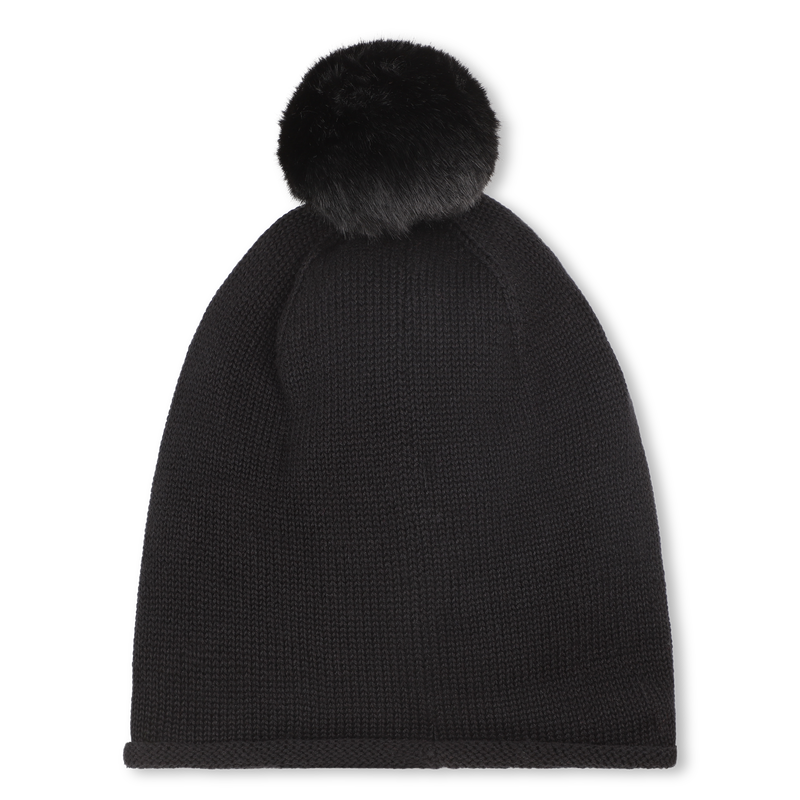 Bonnet tricot KARL LAGERFELD KIDS 
                    FILLE