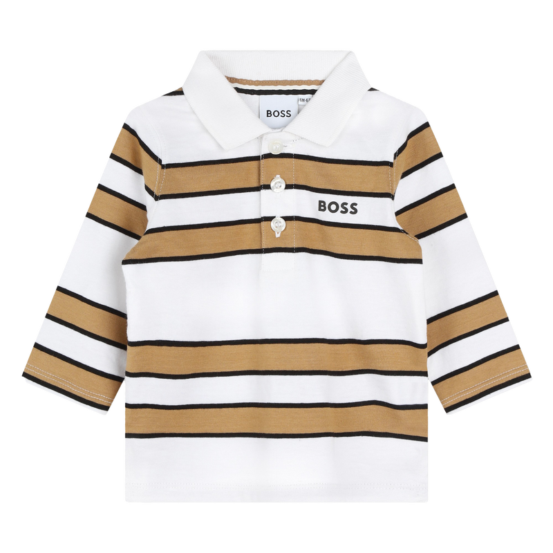 Polo rayé BOSS 
                    GARCON