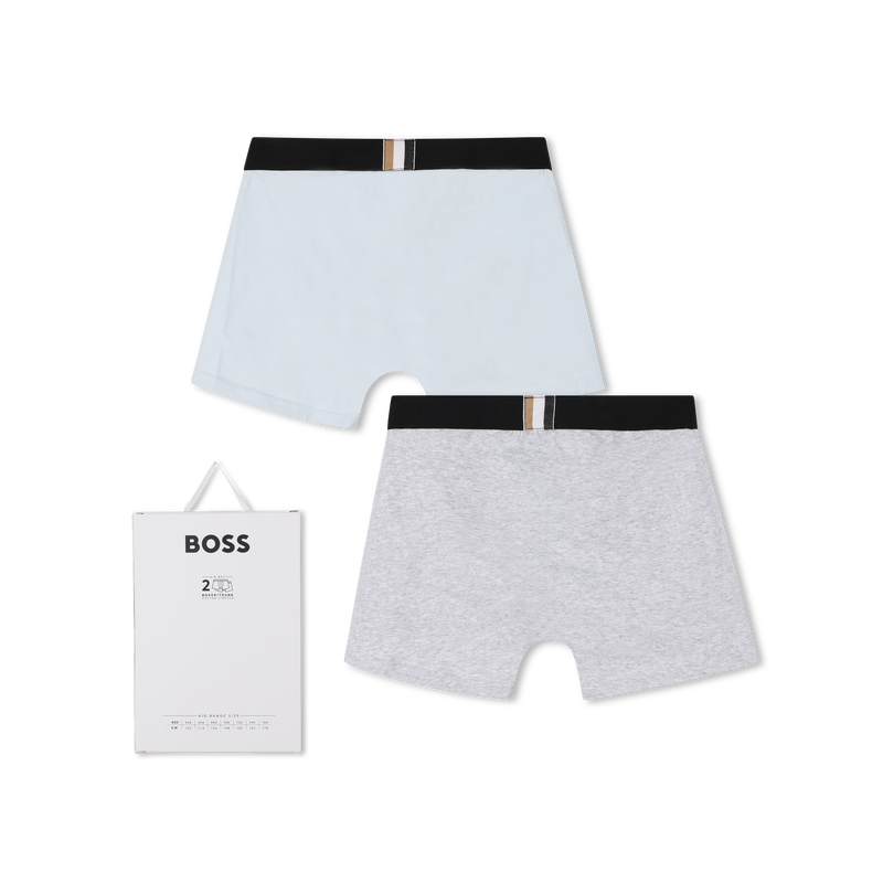 Lot de 2 boxers en jersey BOSS 
                    GARCON