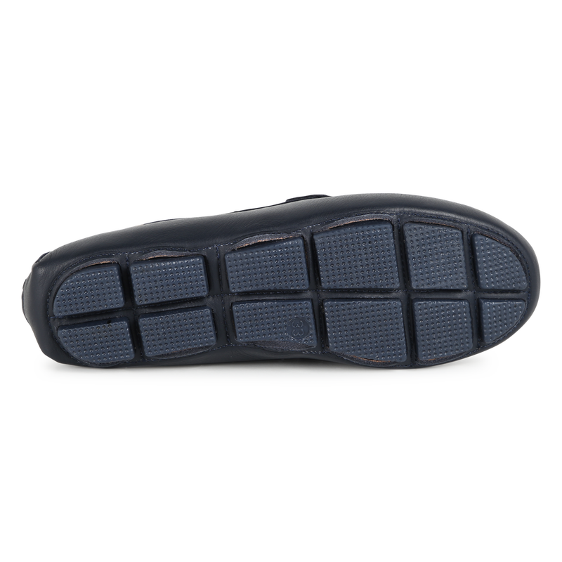 Mocassins en cuir bi-texture BOSS 
                    GARCON