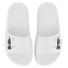 Claquettes avec imprim&eacute; relief KARL LAGERFELD KIDS 
                    FILLE