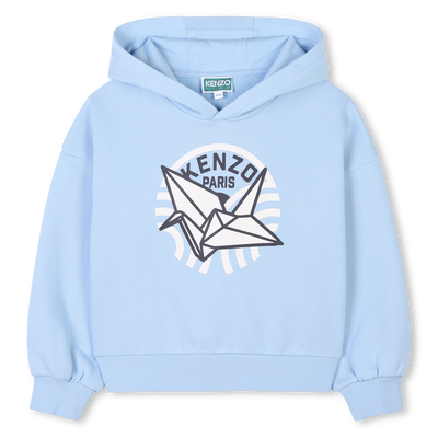 Sweat-shirt à capuche KENZO KIDS FILLE