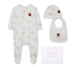 Ensemble pyjama, bonnet et bavoir KENZO KIDS 
                    UNISEXE