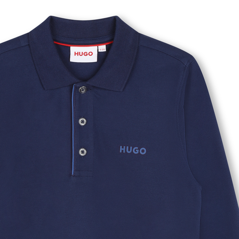 Polo à manches longues Hugo 
                    GARCON
