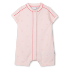 Combinaison-short imprim&eacute;e BOSS 
                    FILLE