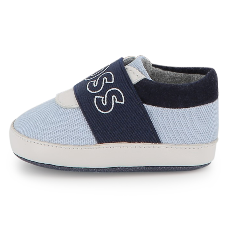 Chaussons souples en cuir de mouton BOSS 
                        UNISEXE