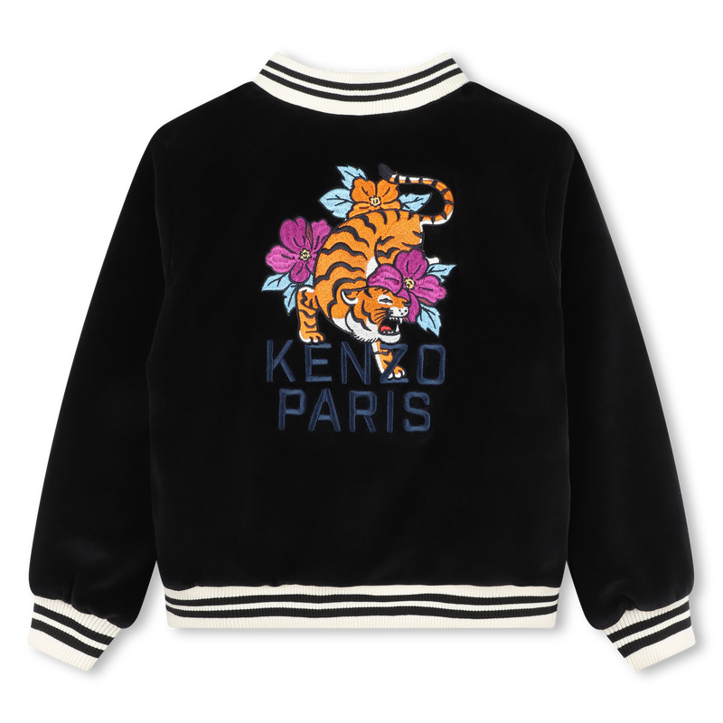 Blouson en velours KENZO KIDS 
                    FILLE