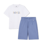 Ensemble Tee-shirt + bermuda, BLANC, hi-res