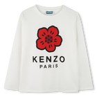 Tee-shirt &agrave; manches longues en jersey KENZO KIDS 
                    UNISEXE