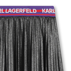 Jupe midi pliss&eacute;e KARL LAGERFELD KIDS 
                    FILLE