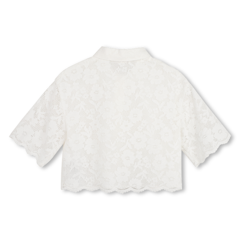 CHEMISE MANCHES COURTES MICHAEL KORS 
                        FILLE