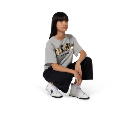 T-shirt à manches courtes DKNY FILLE