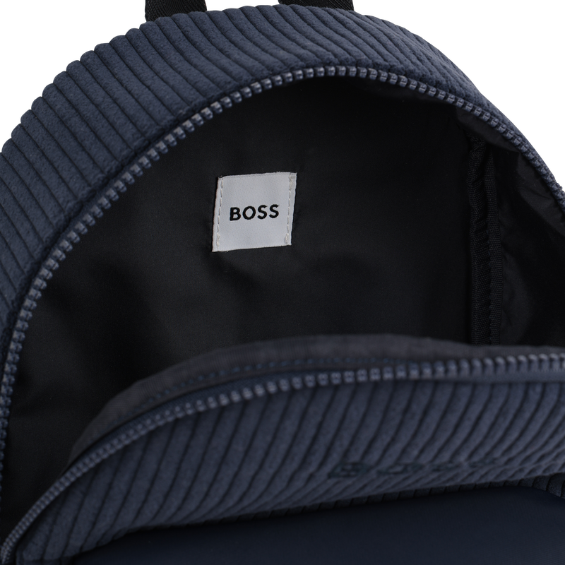 Sac à dos en velours côtelé BOSS 
                    GARCON