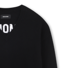 Pull col V dos contrast&eacute; ZADIG & VOLTAIRE 
                    FILLE