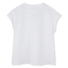 T-shirt fluide en coton DKNY 
                    FILLE