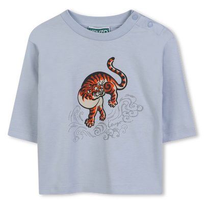 T-shirt à manches longues KENZO KIDS GARCON