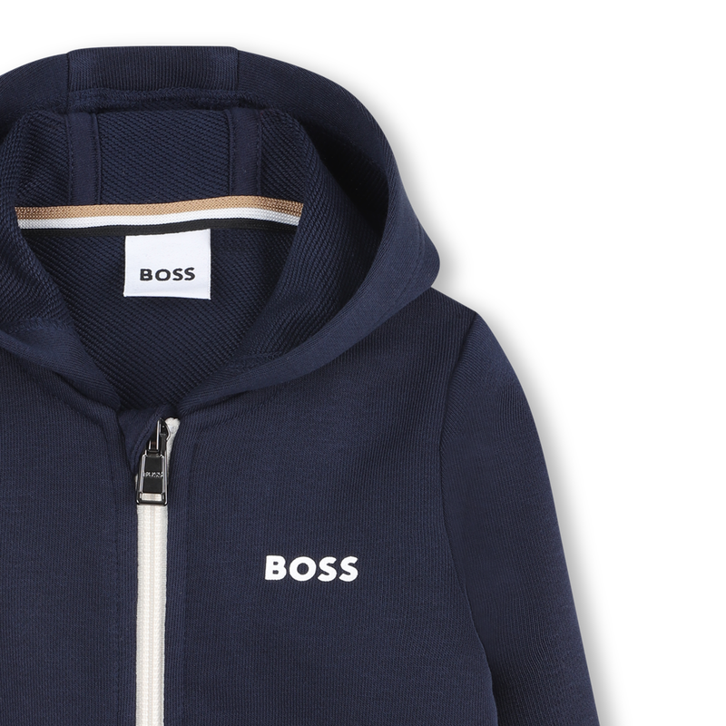 Cardigan de jogging à capuche BOSS 
                    GARCON