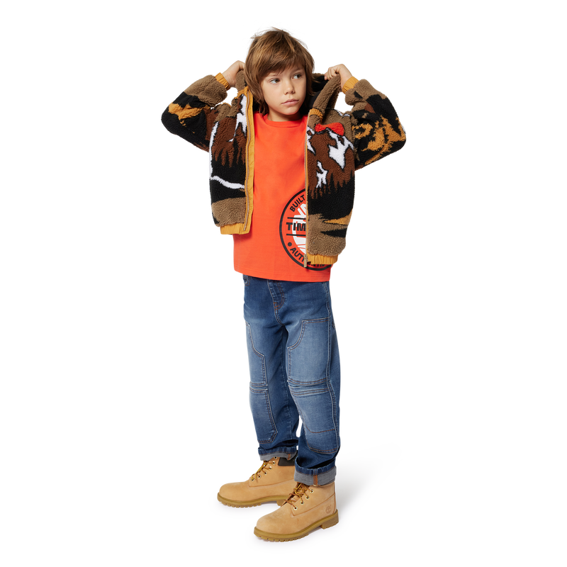 T-shirt avec imprimé sigle TIMBERLAND 
                    GARCON