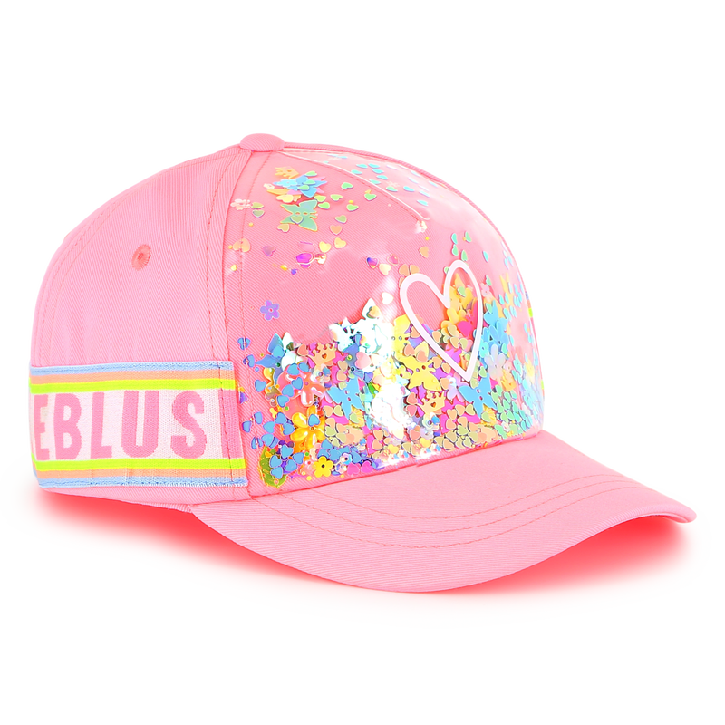 Casquette avec confettis BILLIEBLUSH 
                    FILLE
