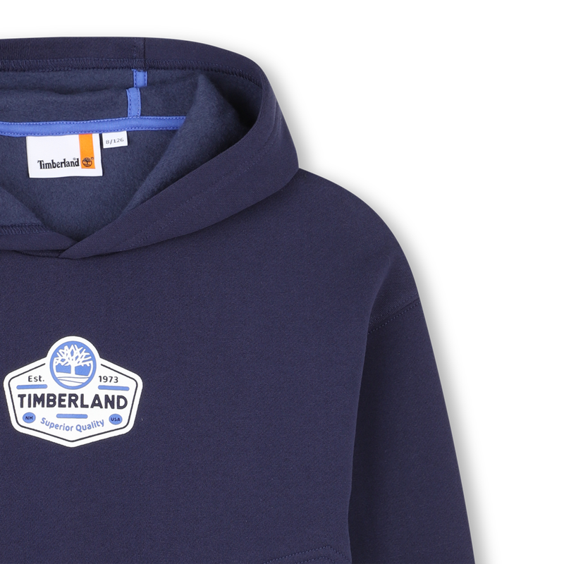 Sweat-shirt &agrave; capuche en molleton TIMBERLAND 
                        GARCON