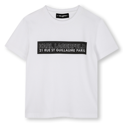 T-shirt à manches courtes KARL LAGERFELD KIDS GARCON