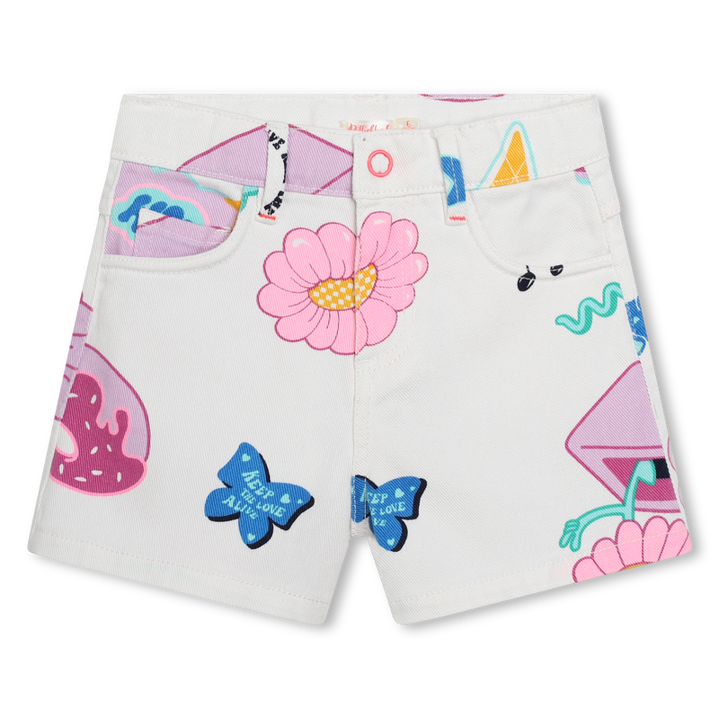 Short imprimé en sergé BILLIEBLUSH 
                    FILLE