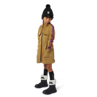 Bottines en cuir de vachette KARL LAGERFELD KIDS 
                    FILLE