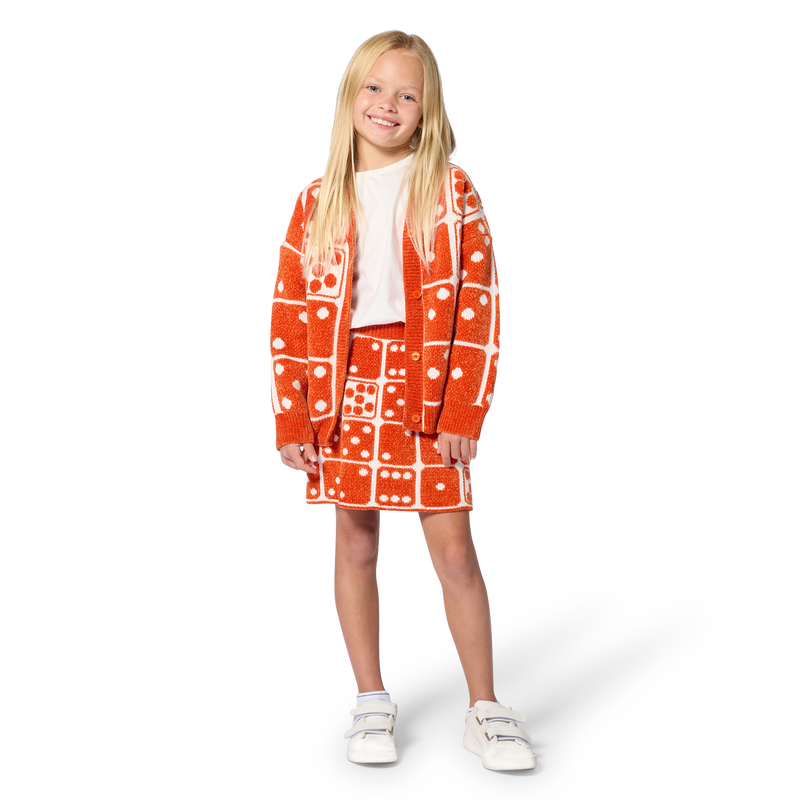 Cardigan en tricot KENZO KIDS 
                        FILLE