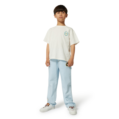Jean avec imprim&eacute;s sigl&eacute;s KENZO KIDS GARCON