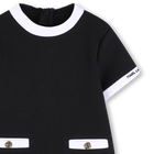 Robe manches courtes KARL LAGERFELD KIDS 
                    FILLE