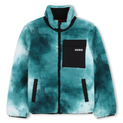 Cardigan en tissu peluche Hugo GARCON