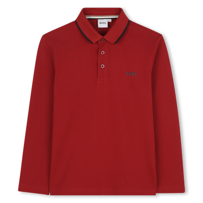 Polo à manches longues BOSS GARCON