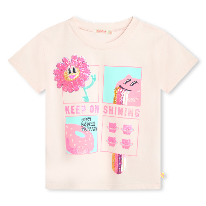 T-shirt avec imprimé orné de sequins BILLIEBLUSH 
                    FILLE