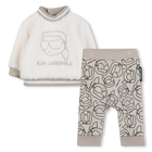 Ensemble sweatshirt et bas de jogging KARL LAGERFELD KIDS 
                    GARCON