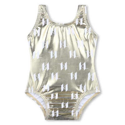 Maillot 1 pi&egrave;ce imprim&eacute; KARL LAGERFELD KIDS FILLE