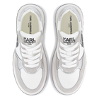 Baskets basses &agrave; lacets KARL LAGERFELD KIDS 
                    FILLE