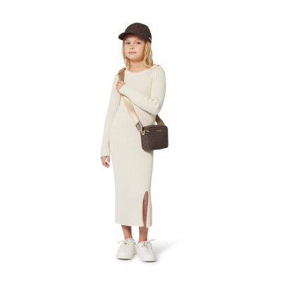 Robe longue en tricot MICHAEL KORS FILLE