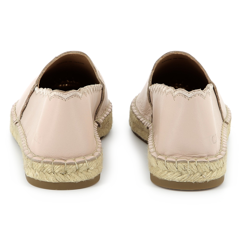 Espadrilles détails festonnés CHLOE 
                    FILLE