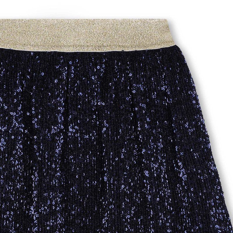 Jupe plissée ornée de sequins BILLIEBLUSH 
                    FILLE