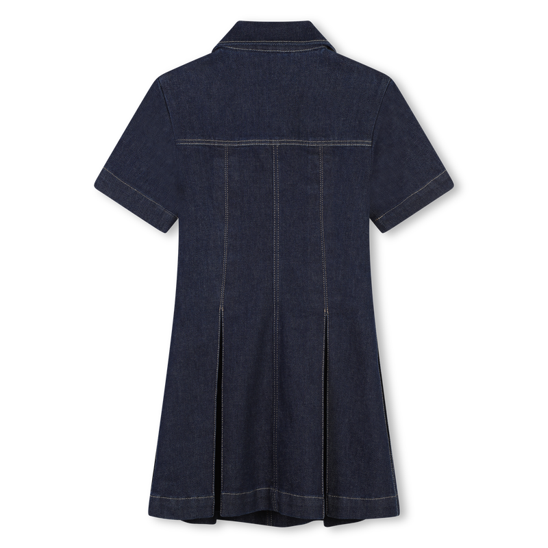 Robe en jean à manches courtes LANVIN 
                    FILLE