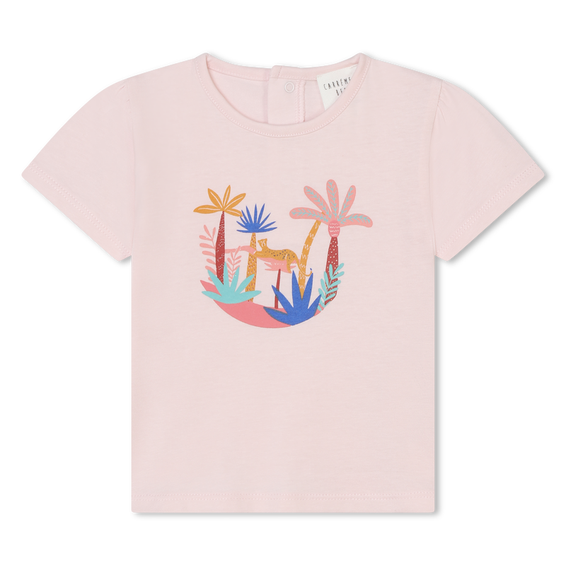 T-shirt avec imprimé placé CARREMENT BEAU 
                    FILLE