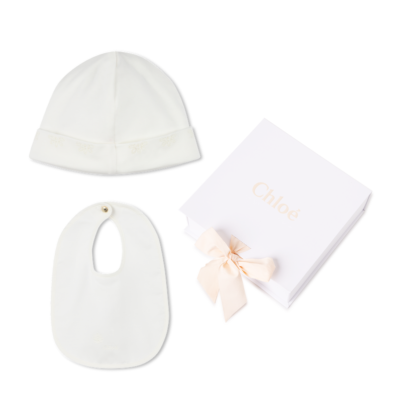 Pyjama bonnet et bavoir CHLOE 
                    FILLE